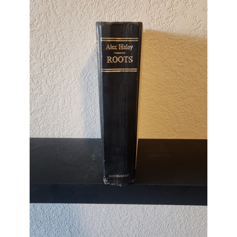 Vintage ROOTS Alex Haley Book HC 1976 First No Dust Jacket READ